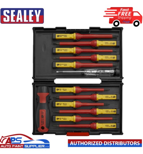 Screwdriver Set 13pc - Sealy AK6128 -VDE Approved Interchangeable